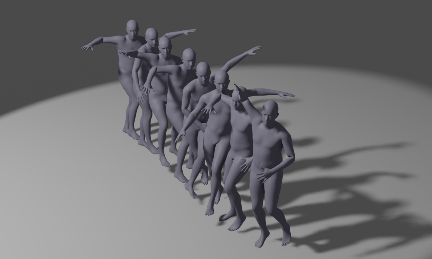 EnchantDance generated Latin dance sequence